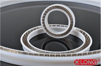 PTFE Gwanwyn Energized Reciprocating Lip Seal